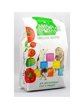 ВАКА High Quality Милый грызун овощное ассорти для декоративных крыс и мышей 200гр купить  зоотовары для животных