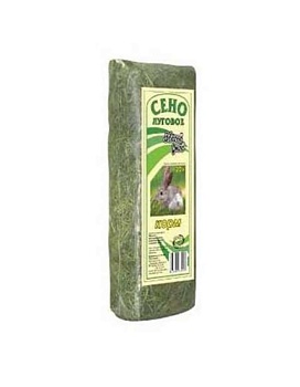 ЗВЕРЬЁ МОЁ Сено луговое пресованное упаковка 6 шт 20л купить  зоотовары для животных