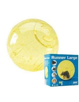 SAVIC Игрушка для грызунов ШАР ПРОЗРАЧНЫЙ - пластик 25см купить  зоотовары для животных