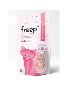 Freep Наполнитель Персик 4,5л купить  зоотовары для животных
