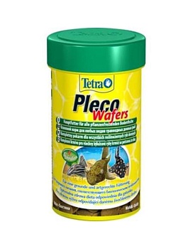 TETRA Pleco Wafers - корм для сомиков-присосок 100мл купить  зоотовары для животных