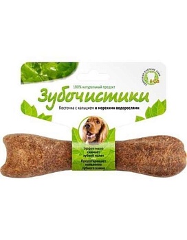 Зубочистики Лакомство Жевательное для Собак Средних Пород Морские Водоросли 73303792 95г купить  зоотовары для животных