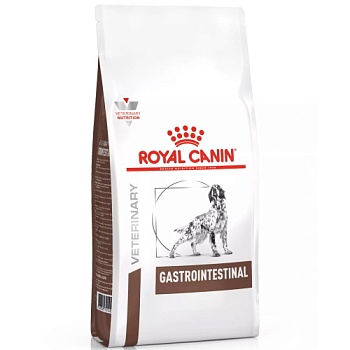 Royal Canin VET Gastro Intestinal GI25 ( Гастро-Интестинал ) диета для собак при нарушениях пищеварения 15кг купить  зоотовары для животных