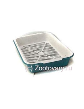 Адам Zooexpress Туалет для Кошек с Сеткой Высокие Ножки купить  зоотовары для животных