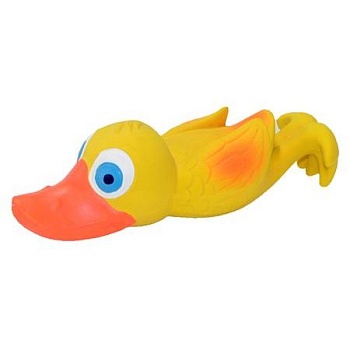 HOMEPET Игрушка для собак Утенок с пищалкой латекс 22см PCC90131 купить  зоотовары для животных