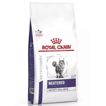 Royal Canin Neutered Satiety Balance сухой корм для кастрированных, стерилизованных кошек при мочекаменной болезни 1,5кг купить  зоотовары для животных