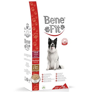 Benefit Adult Medium with Lamb & Rice сухой корм для собак 12кг купить  зоотовары для животных