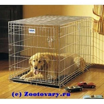 Savic Переноска-Клетка Dog Residence 118 Хром 118Х76Х88См 10кг купить  зоотовары для животных