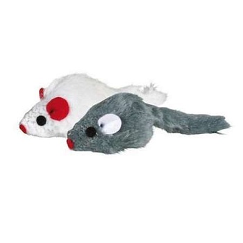 TRIXIE Игрушка для кошки Мышь меховая 5 см с мятой 4503 (4шт) купить  зоотовары для животных