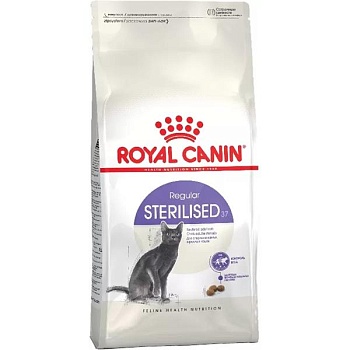 Royal Canin STERILISED 37 корм для стерилизованных кошек до 7 лет 1,2кг купить  зоотовары для животных
