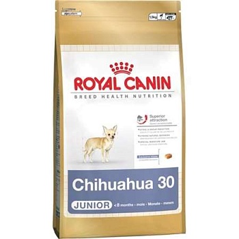 Royal Canin Chihuahua Junior Корм для Щенков Породы Чихуахуа в Возрасте от 2 до 8 Месяцев 1.5кг купить  зоотовары для животных