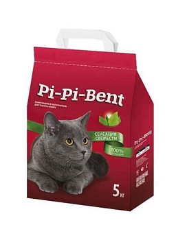 Pi-Pi-Bent Сенсация Свежести 5кг купить  зоотовары для животных