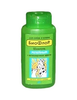 Шампунь Биофлор Репейный для Собак и Кошек Противоаллерг 245Мл купить  зоотовары для животных