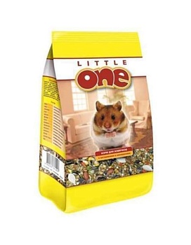 LITTLE ONE Корм для хомяков 900гр купить  зоотовары для животных