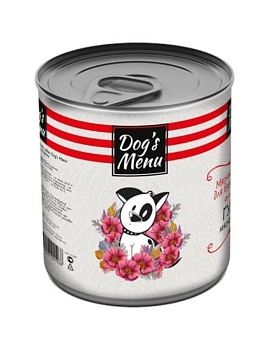 Dog`s Menu консервы для собак Гуляш мясное ассорти 6х750г купить  зоотовары для животных