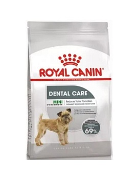 ROYAL CANIN Mini Dental Корм для собак мелких пород с повышенной чувствительностью зубов 1кг купить  зоотовары для животных