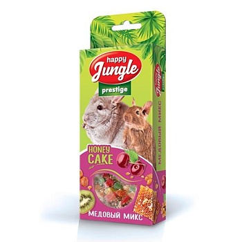 HAPPY JUNGLE Престиж Корзинки для грызунов медовый микс 3 шт. купить  зоотовары для животных