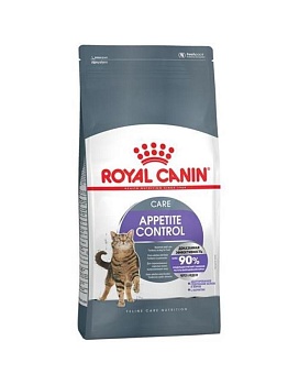 Royal Canin APPETITE CONTROL CARE сухой корм для взрослых кошек предрасположенных к набору лишнего веса 10кг купить  зоотовары для животных