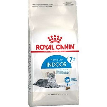 Royal Canin Indoor+7 сухой корм кошек старше 7 лет живущих в помещении 1,5кг купить  зоотовары для животных