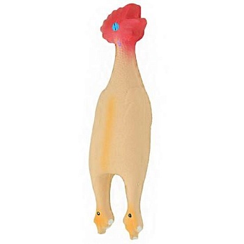 HOMEPET Игрушка для собак Петух с пищалкой латекс 24см PCC3101-S купить  зоотовары для животных