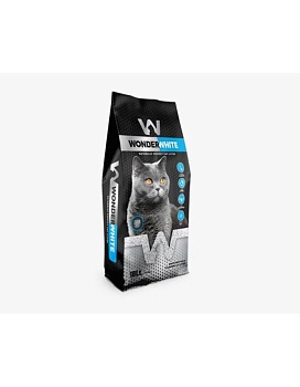 Wonder White Carbon Effect Наполнитель комкующийся c активированным углем без ароматизатора 15,3кг купить  зоотовары для животных