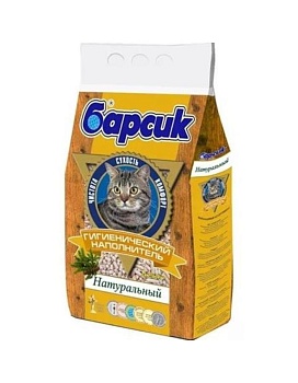 Наполнитель для кошек Барсик Натуральный для кошек 3х4,54л купить  зоотовары для животных