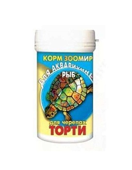 ЗООМИР Торти корм для черепах, земноводных и рептилий коробка 15 г купить  зоотовары для животных