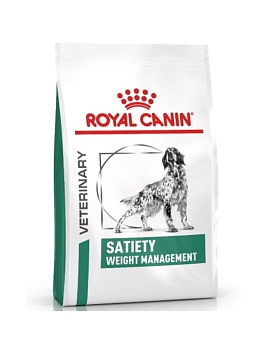 ROYAL CANIN VD SATIETY WEIGHT MANAGEMENT ветеринарная диета для собак для снижения веса 1,5кг купить  зоотовары для животных
