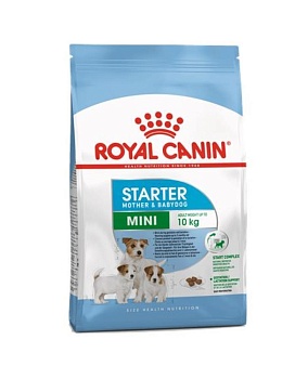 Royal Canin Mini Starter Корм для Щенков Мелких Пород до 2 Месяцев 1кг купить  зоотовары для животных