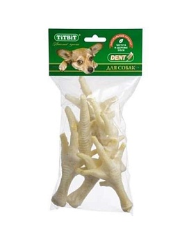 Titbit Лапки Куриные - Мягкая Упаковка 45гр купить  зоотовары для животных