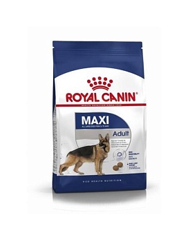 Royal Canin Maxi Adult Корм для Собак Крупных Пород от 15 Месяцев до 5 Лет 3кг купить  зоотовары для животных