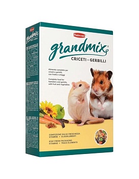 PADOVAN GRANDMIX criceti для хомяков и мышей 400гр купить  зоотовары для животных