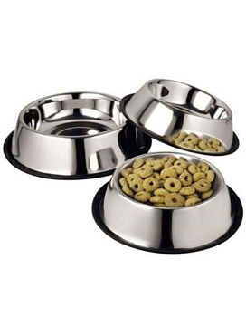 Ankur Миска 0,45Л Металл Резиновое Основание купить  зоотовары для животных