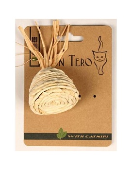 Мон Теро ЭКО игрушка для кошек "Пирамидка", 5 см, с кошач. мятой, бежевая XHC-2145 купить  зоотовары для животных