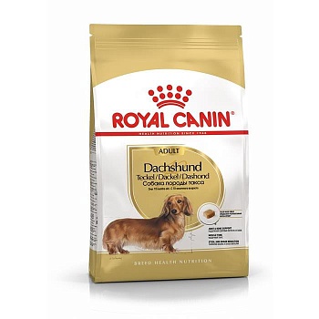 ROYAL CANIN DACHSHUND ADULT сухой корм взрослых собак породы Такса от 10 месяцев 1,5кг купить  зоотовары для животных