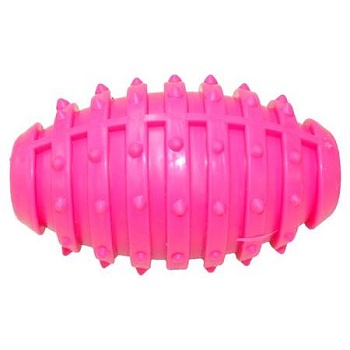 HOMEPET Игрушка для собак Мяч регби с колокольчиком TPR 9,7см X018 купить  зоотовары для животных