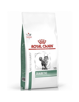 Royal Canin VD DIABETIC ветеринарная диета для кошек при сахарном диабете 1,5кг купить  зоотовары для животных