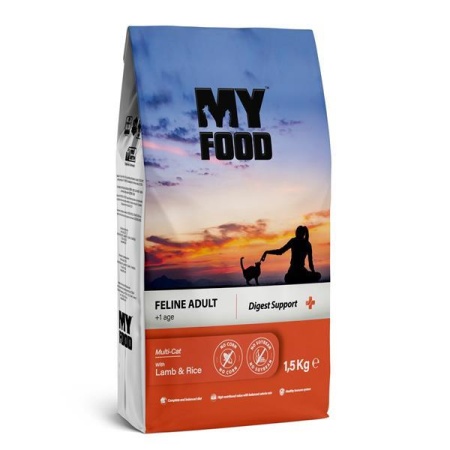 84601 Myfood для кошек с ягненком и рисом