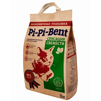 Pi-Pi-Bent Сенсация Свежести 10кг купить  зоотовары для животных