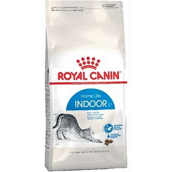 Royal Canin Indoor 27 Корм для кошек, живущих в помещении 2кг купить  зоотовары для животных