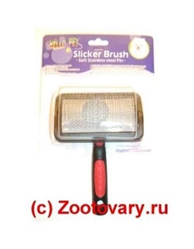 Hello Pet Пуходерка Пластик C Каплей Большая 168210L купить  зоотовары для животных