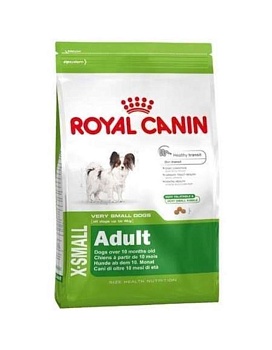 Royal Canin X-Small Adult Корм для Собак Миниатюрных Размеров от 10 Месяцев до 8 Лет 1.5кг купить  зоотовары для животных