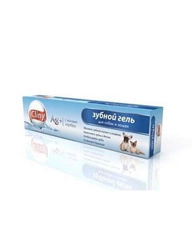 Cliny Зубной Гель 75 Мл 75г купить  зоотовары для животных