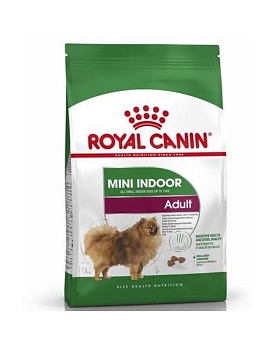 ROYAL CANIN Мини Индор Эдалт корм для собак мелких пород живущих в помещении 3кг купить  зоотовары для животных