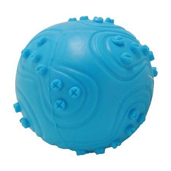 HOMEPET Игрушка для собак Мяч с пищалкой TPR Ф 6,3см X063 купить  зоотовары для животных