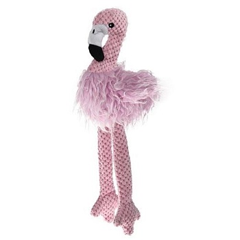 HOMEPET Игрушка для собак Фламинго плюш с пищалкой 42х15см купить  зоотовары для животных