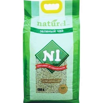 №1 Naturel Зеленый Чай Комкующийся 17.5л купить  зоотовары для животных