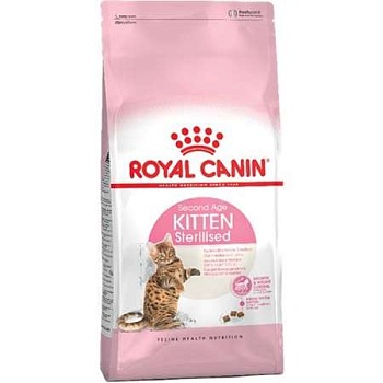 Royal Canin Kitten Sterilised Киттен Стерилайзд Питание для Стерилизованных Котят 400г купить  зоотовары для животных