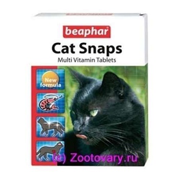 Beaphar Cat Snaps Комплексная Пищевая Добавка для Кошек 75 Табл. 12550 купить  зоотовары для животных