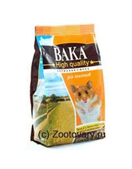 ВАКА High Quality корм для хомяков 500гр купить  зоотовары для животных